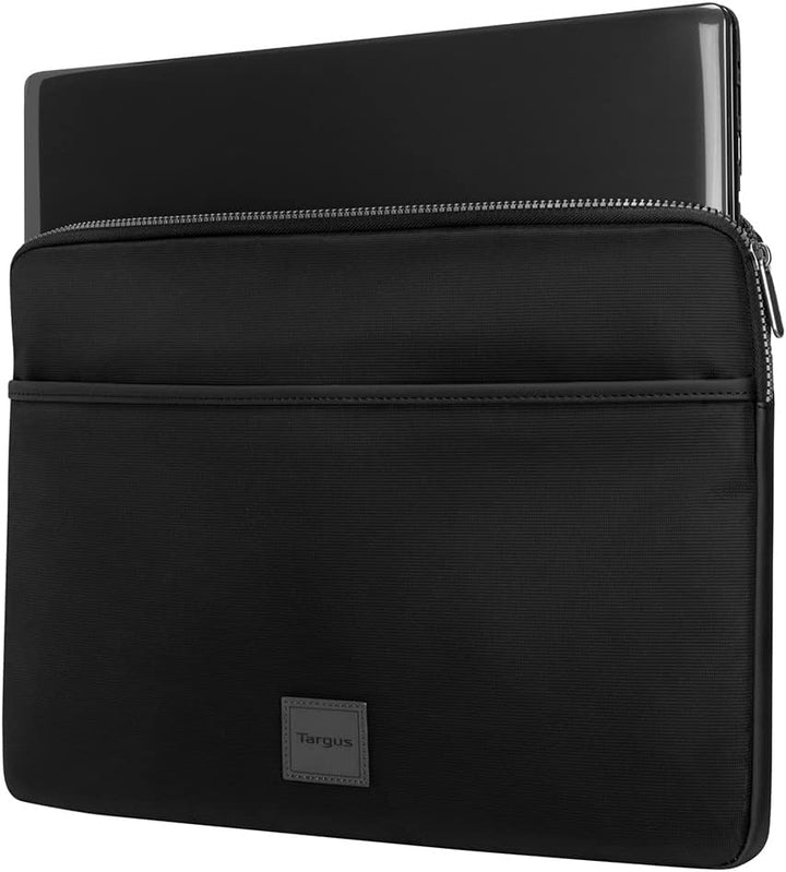 Targus® 39,6 cm Urban Sleeve schlank und leicht mit einem stilvollen Äusseren (TBS933GL) Schwarz Ärm