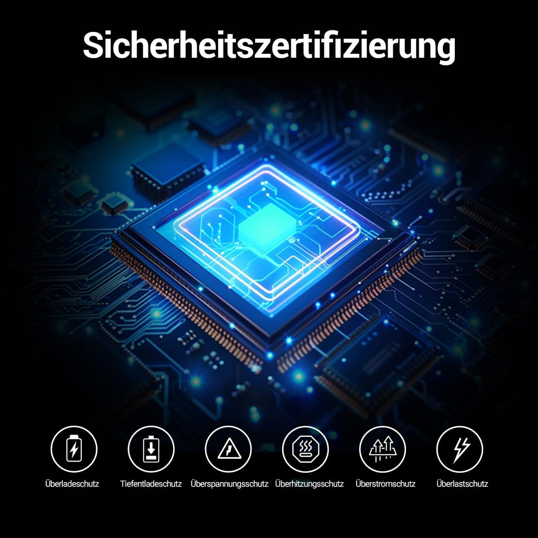 HARIBO Mini Powerbank 10000mAh, 22,5W Schnellladung Integriertes Kabel | Kompakte Grösse: 2,4 * 5,5