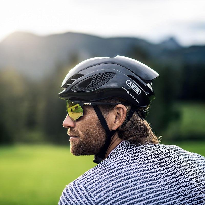 ABUS Rennradhelm GameChanger - Aerodynamischer Fahrradhelm mit optimalen Ventilationseigenschaften f