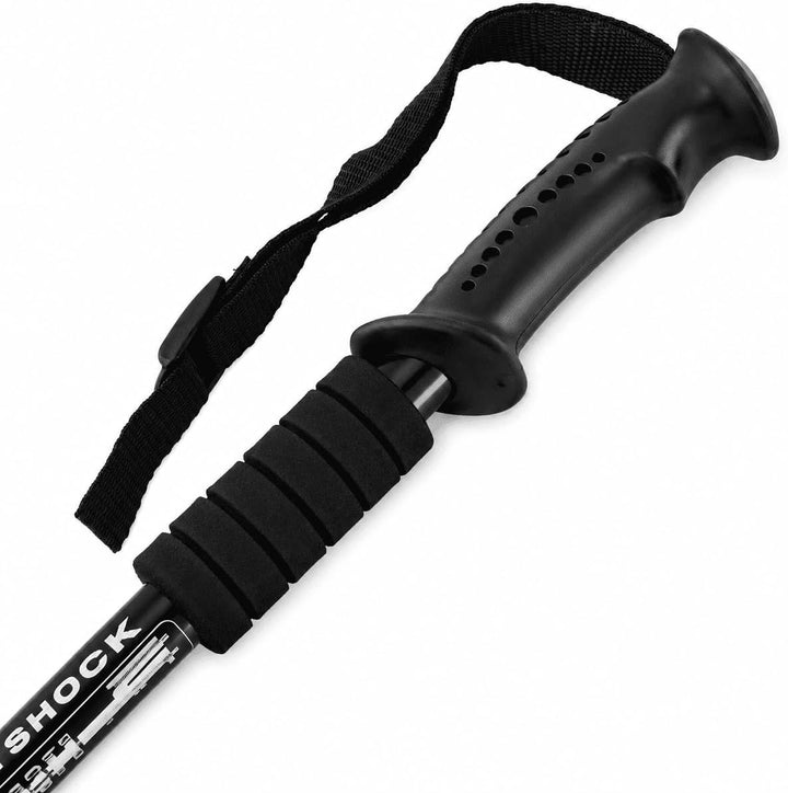 MidGard Teleskop Nordic Walking Stöcke, 50-110 cm höhenverstellbar, Antischock Dämpfung, Wanderstöck