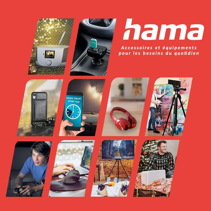 Hama Klebefolie für Super 8 Filme, 100 Stück, Cinekett, Rot