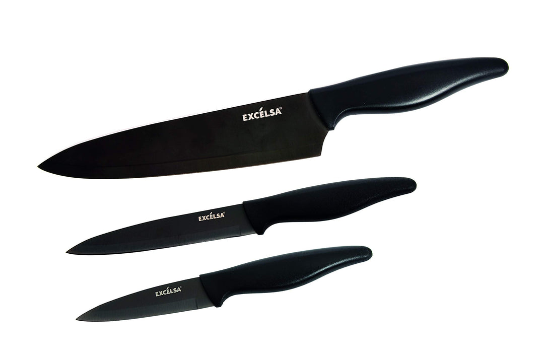 Enjoy Home Messer 3er Set Titan schwarz