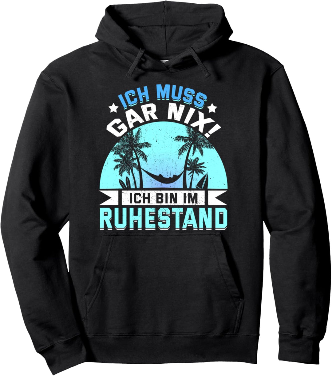 Ruhestand Rente & Pension Für Rentner Als Abschiedsgeschenk Pullover Hoodie