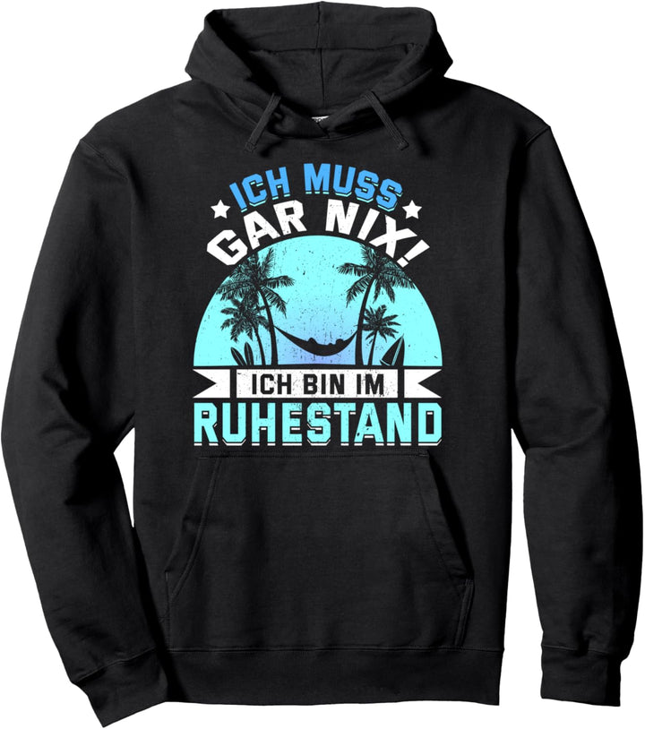 Ruhestand Rente & Pension Für Rentner Als Abschiedsgeschenk Pullover Hoodie