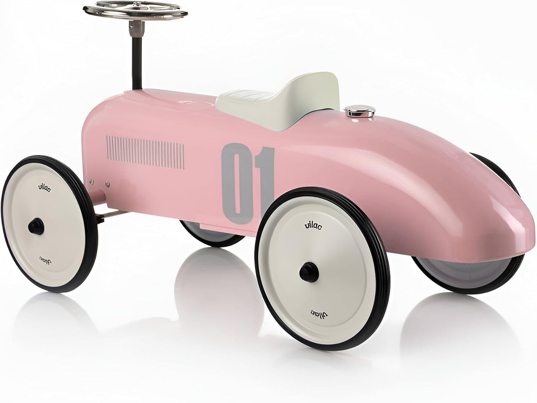Vilac - Voiture Vintage Rose Tendre Flugzeuge, Rosa (1127) Rosa (Rose Tendre), Rosa (Rose Tendre)