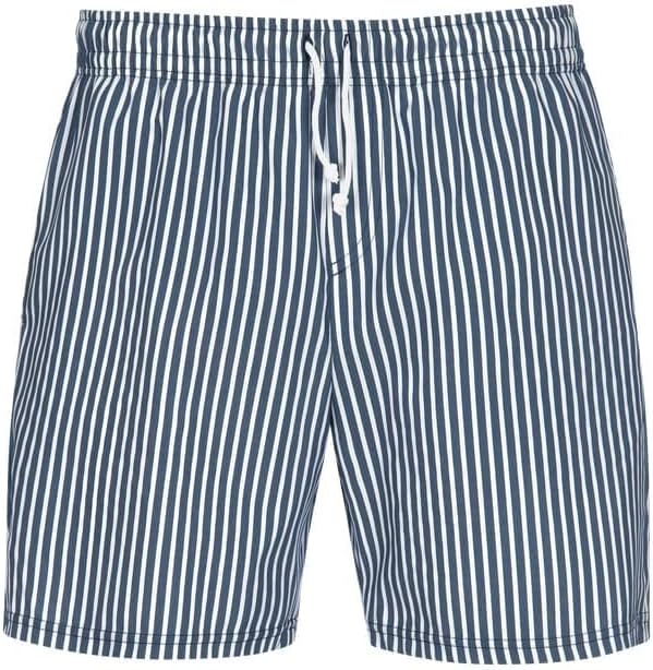 Trigema Herren Bade/Freizeitshorts mit Streifenmuster L Navy, L Navy