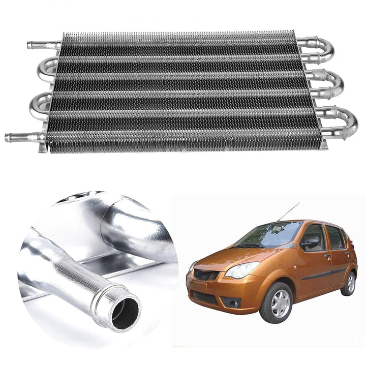 Getriebeölkühler-Kit Auto 6 Reihen Ferngetriebe Ölkühler Kit Auto-Manueller Kühlerkonverter Fahrzeug