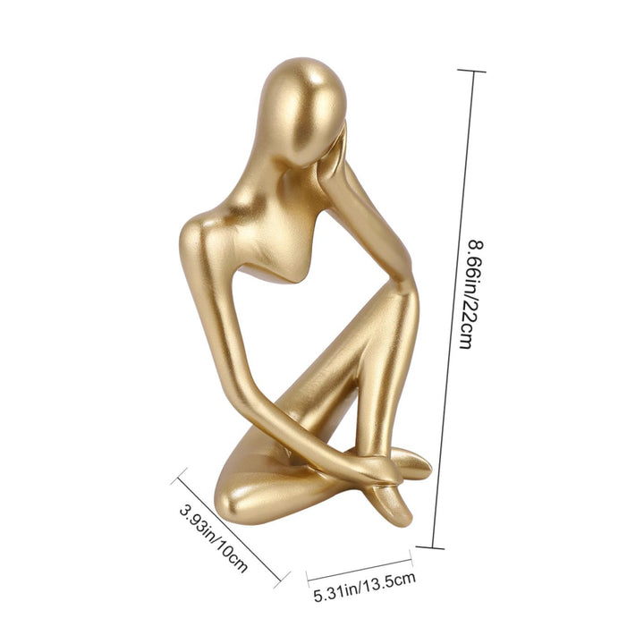 BESPORTBLE 1stk Abstrakte Figurenornamente Tischdekoration Mini-actionfiguren Kunstharz Skulptur Orn