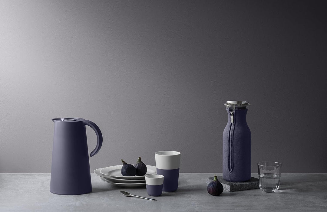 EVA SOLO | 2 Cafe Lungo Becher | 230 ml | Gut zu halten durch Silikonbeschichtung | Spülmaschinenfes