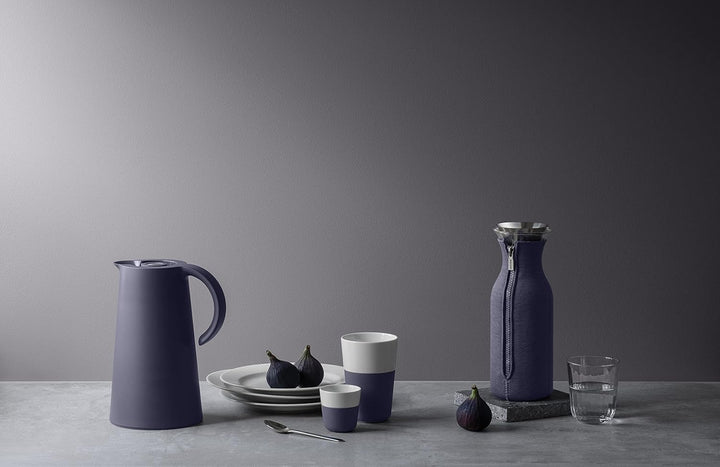 EVA SOLO | 2 Cafe Lungo Becher | 230 ml | Gut zu halten durch Silikonbeschichtung | Spülmaschinenfes