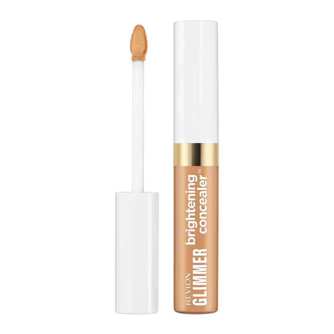 Revlon Glimmer Brightening Concealer, Anti-Concealer, leichte Abdeckung, Vitamin C, Koffein und Stev