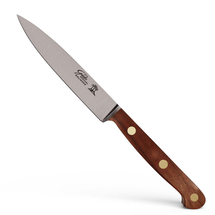 GÜDE Solingen Tradition - Spickmesser geschmiedet, 10 cm, Pflaumenholz, K.GÜDE, Office Messer, Handm