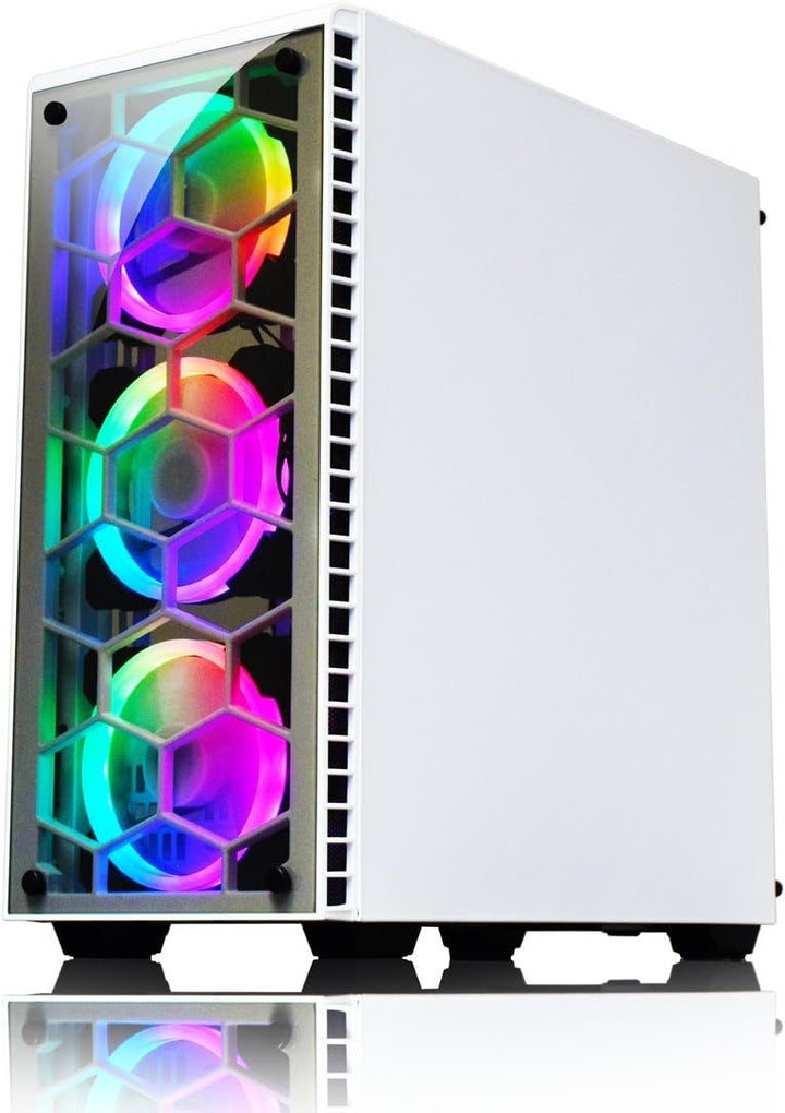 KOLINK Observatory RGB Midi-Tower Computergehäuse, PC Hülle, ATX Gehäuse, Tempered Glass Gaming PC C