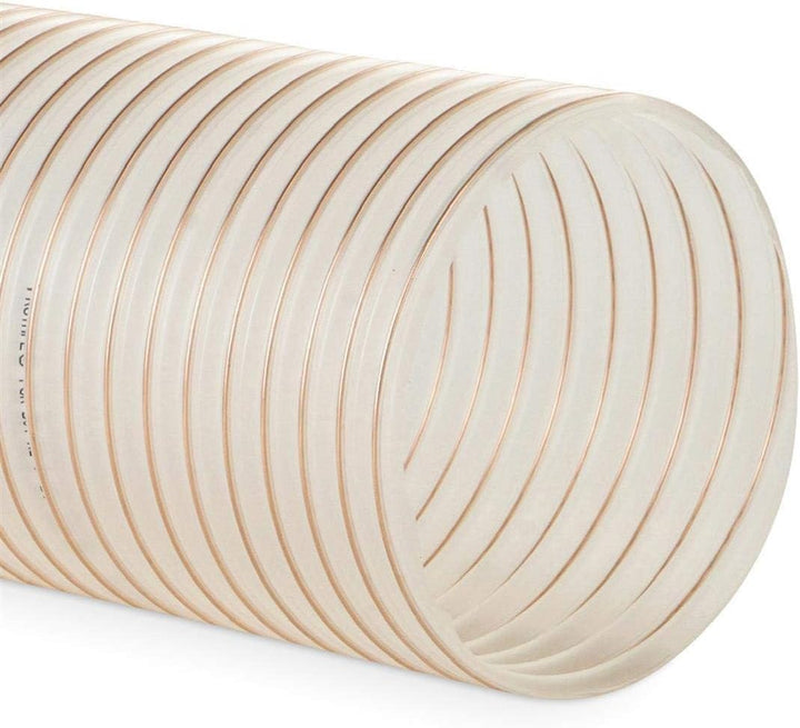 Profi Absaugschlauch mit Stahldrahteinlage Wandstärke 0,7mm Meterware 125-127 mm, 125-127 mm
