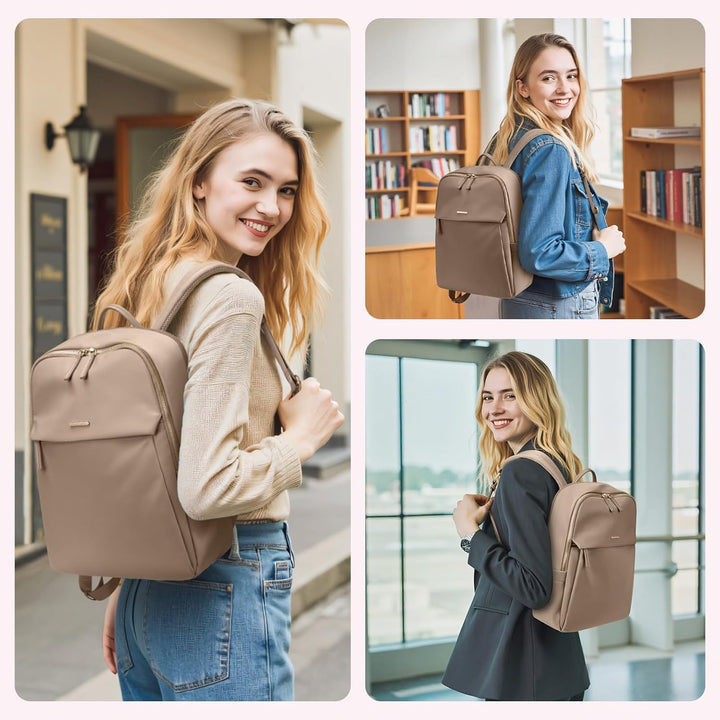 GOLF SUPAGS Frauen Rucksack Casual Daypack für Arbeit Reisen Hochschulen Rucksack Geldbörse Fits 14