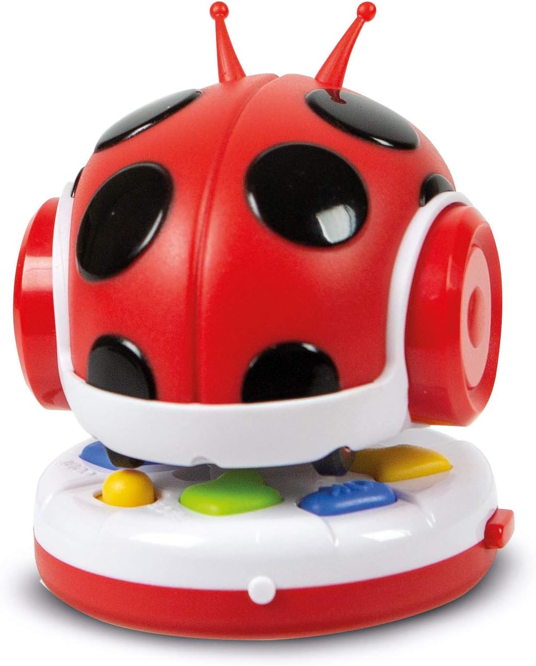 Clementoni 17412 Racing Bugs Marienkäfer Lernroboter, Ferngesteuerter Roboter, Kinder ab 4 Jahren, M