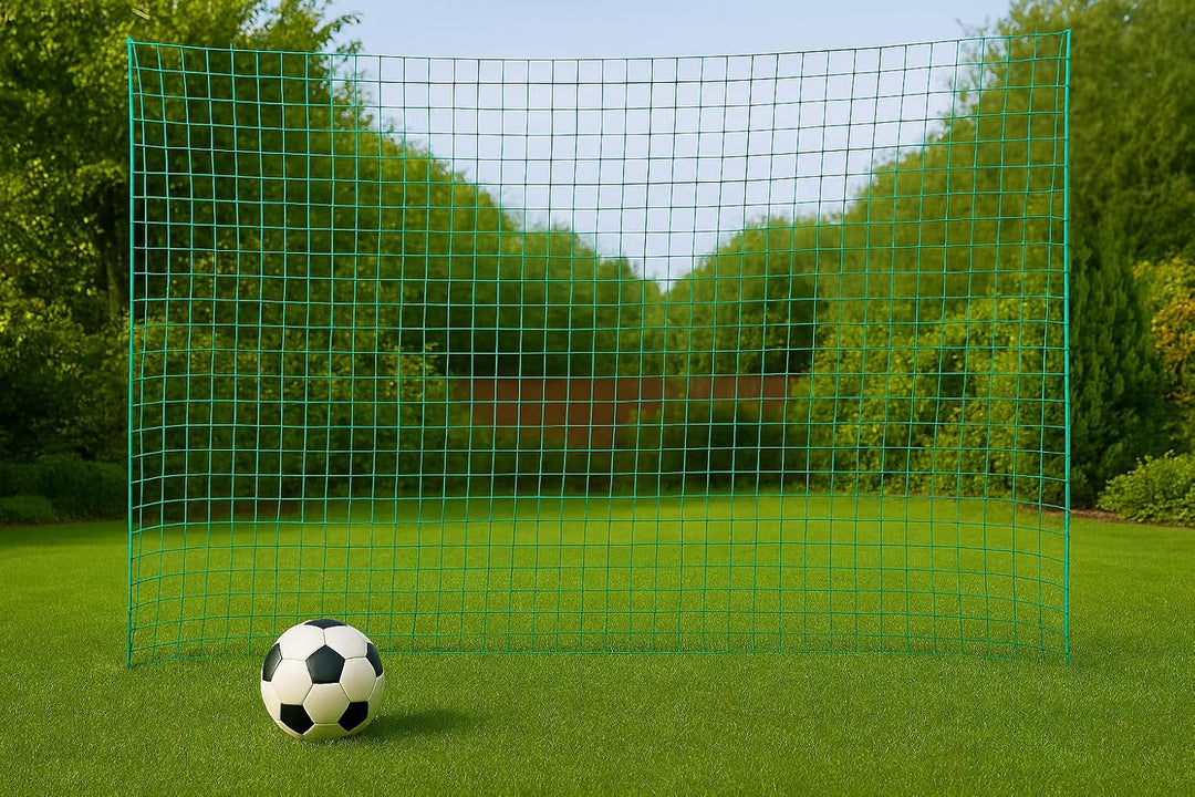 Ballfangnetz - Ballnetz - Netz - grün - Masche 5 cm - Stärke: 1,2 mm - Grösse: 5,00 m x 50 m