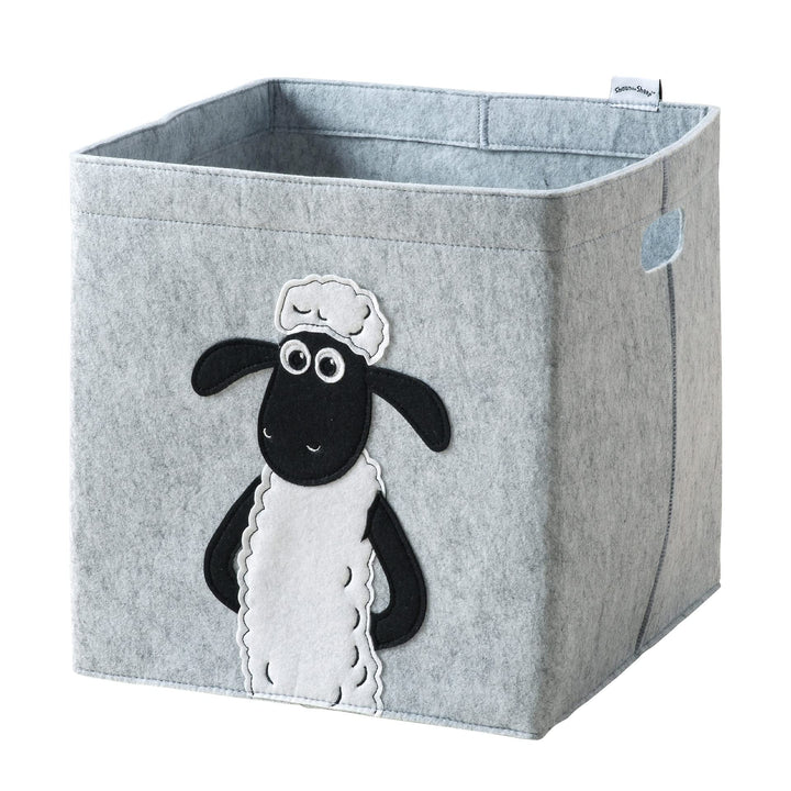 meets Shaun das Schaf Aufbewahrungsbox für Kinder – Filz-Box mit dem kultigen Schaf zum Verstauen vo