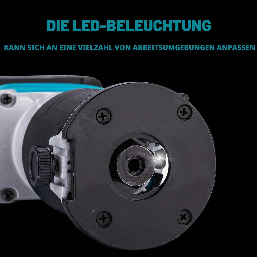 KATSU FIT-BAT 21V Brushless Akku-Holztrimmer Laminator Router Joiners Werkzeug, bürstenloser Motor,
