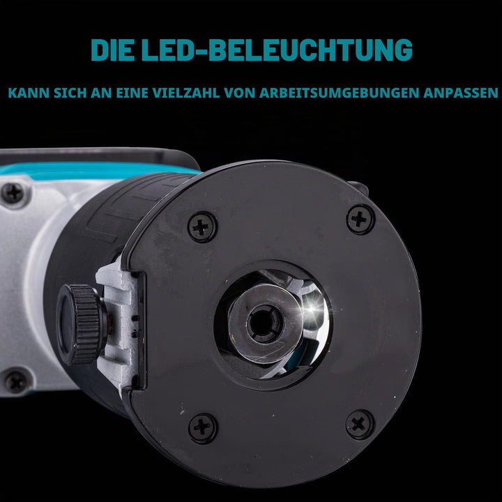 KATSU FIT-BAT 21V Brushless Akku-Holztrimmer Laminator Router Joiners Werkzeug, bürstenloser Motor,