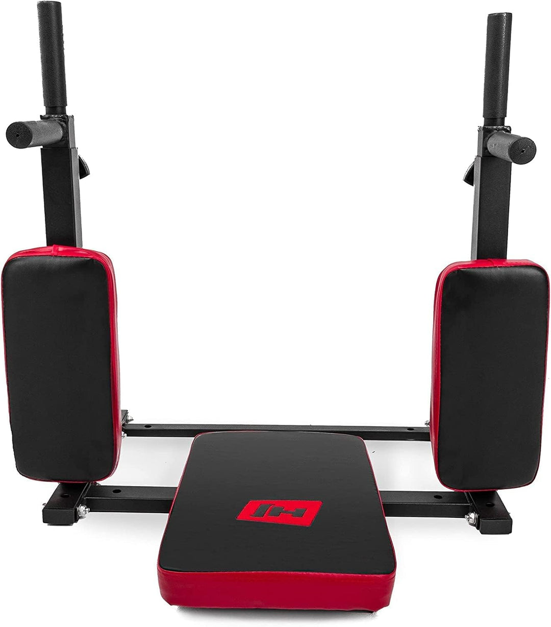 Hop-Sport Dipper Dip Barren Dip Station mit ausziehbaren Haltegriffen Bauchmuskeltrainer zur Wandbef