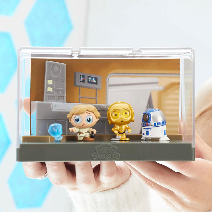 Star Wars™ Doorables Widescreen Moments – Star Wars: DIE DUNKLE BEDROHUNG™, Sammelfiguren, Kinderspi