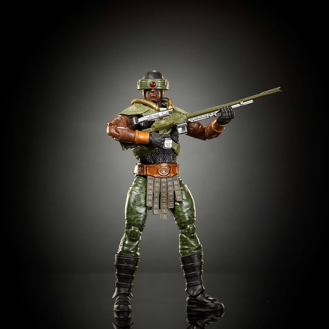 Masters of the Universe Actionfigur Chronicles Tri-Klops, Massstab 1:12, dreiäugiger Bösewicht detai