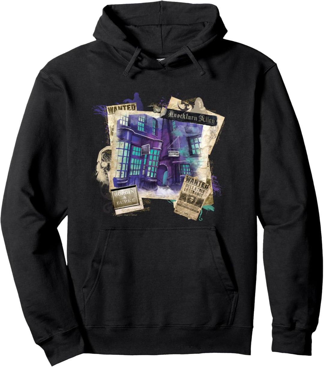 Harry Potter Knockturn Alley WantedBellatrix Lestrange Pullover Hoodie