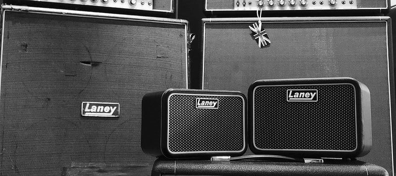 Laney MINI Series - Battery Powered Guitar Amplifier with Smartphone Interface - 3W - Supergroup Edi