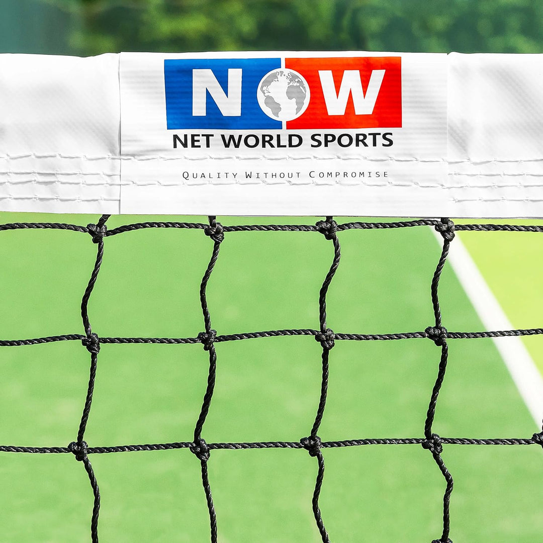 Vermont Tennisnetze für Einzel-Tennis 10m lang – eine Auswahl von Zwei (2,5mm Tennisnetz - 4,7kg)