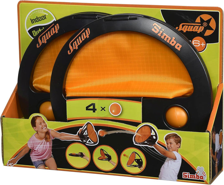 Simba Squap Fangballspiel (2er Set) – Wurf- und Fangspiel für Kinder ab 6 Jahren – beliebtes Actions