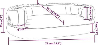 Tidyard Hundebett Hundesofa Hundebetten Katzenbett Hundekorb Schlafplätze & Möbel für Hunde Hundebet