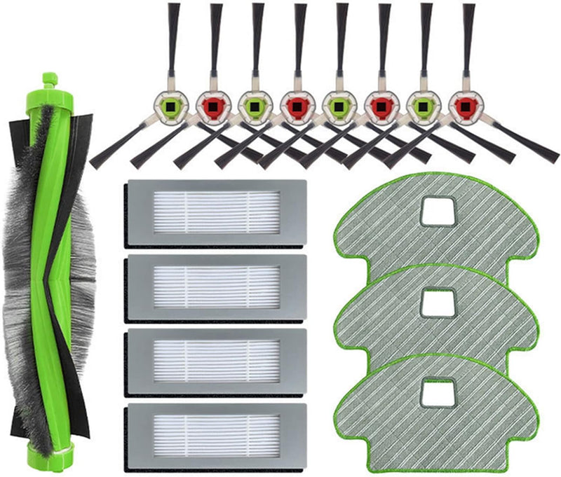 HUAYUWA Ersatz-Reinigungszubehör-Set passend für IRobot Staubsauger Roomba Combo 113 R113840 Roboter