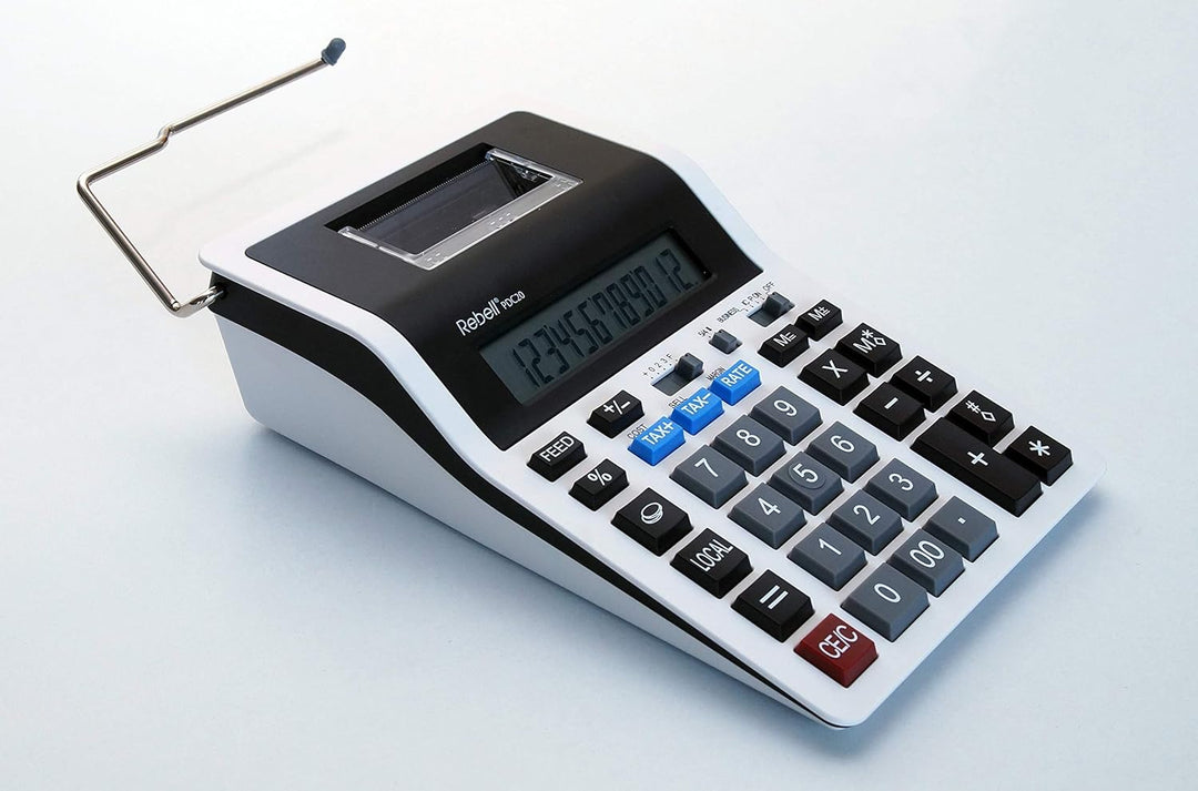 Rebell RE-PDC20-WB - Druckrechner, weiss PDC20 Single, PDC20 Single
