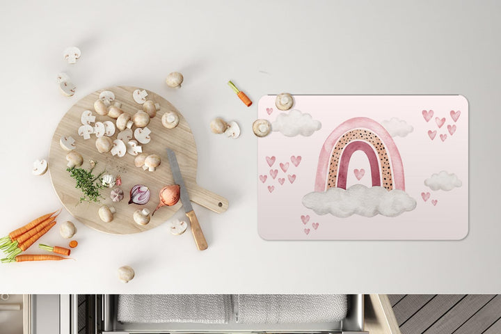 KitchenYeah© Platzsets Abwaschbar 6-Teilig 45x30 cm Tischsets Platzdeckchen rutschfeste Platzset Unt