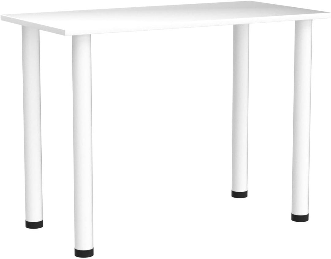 AKKE 60x40 | Esszimmertisch - Esstisch - Tisch mit weissen Beinen - Küchentisch - Bürotisch | Weiss