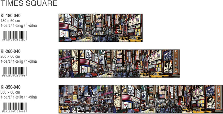 Küchenrückwand Folie selbstklebend Times Square | Klebefolie - Dekofolie - Spritzschutz für Küche |