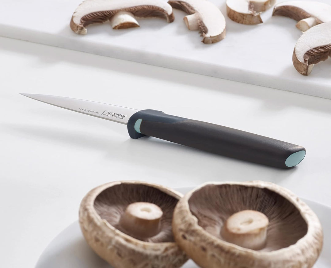 Joseph Joseph Duo 5 Stück Elevate Küchenmesser Set, Japanische Edelstahlklingen, beinhaltet Gemüseme