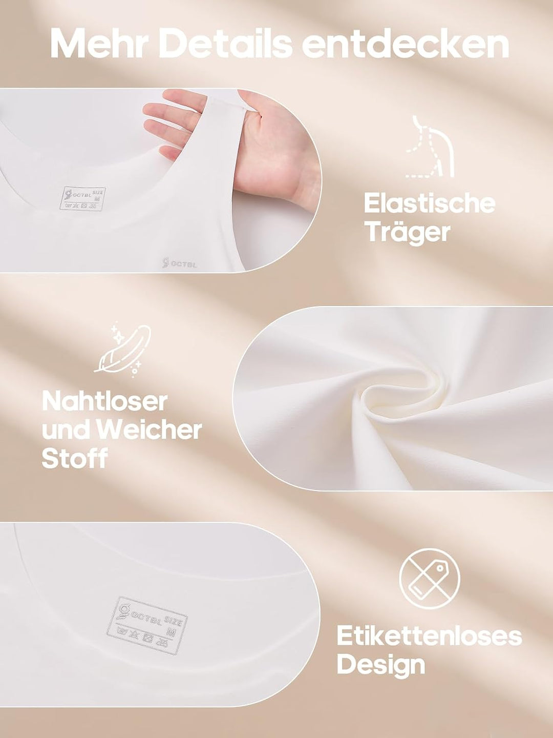 Brust Binder für Transgender FTM Trans Binder Atmungsaktive Nahtlos Schwimm Binder Bra Weiss 3XL, We