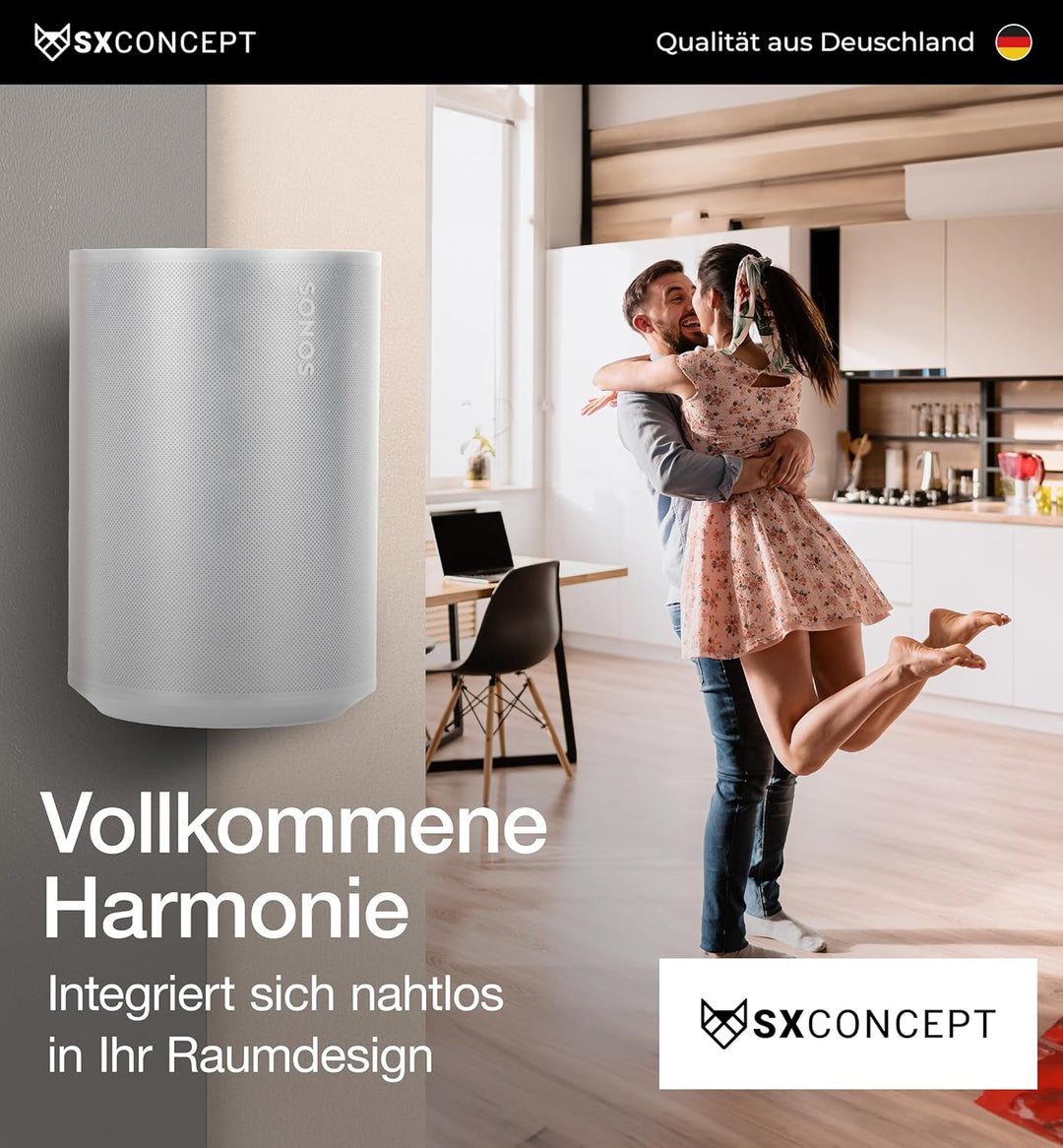 Era 100 Wandhalterung | Sonos Wandhalterung für Sonos Era 100 | Eck-Variante | platzsparend | Made i