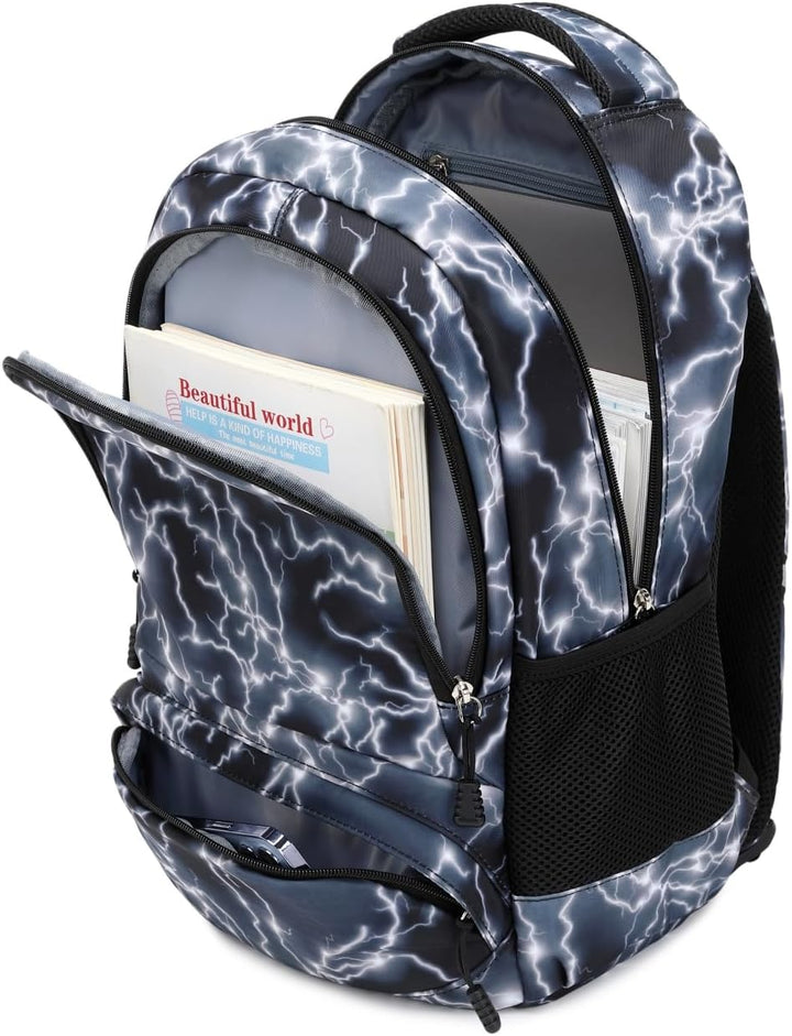 Jungen Schultasche Teenager Schulrucksack Jugendliche Rucksack Schule Daypacks Kinder Gross Schulran