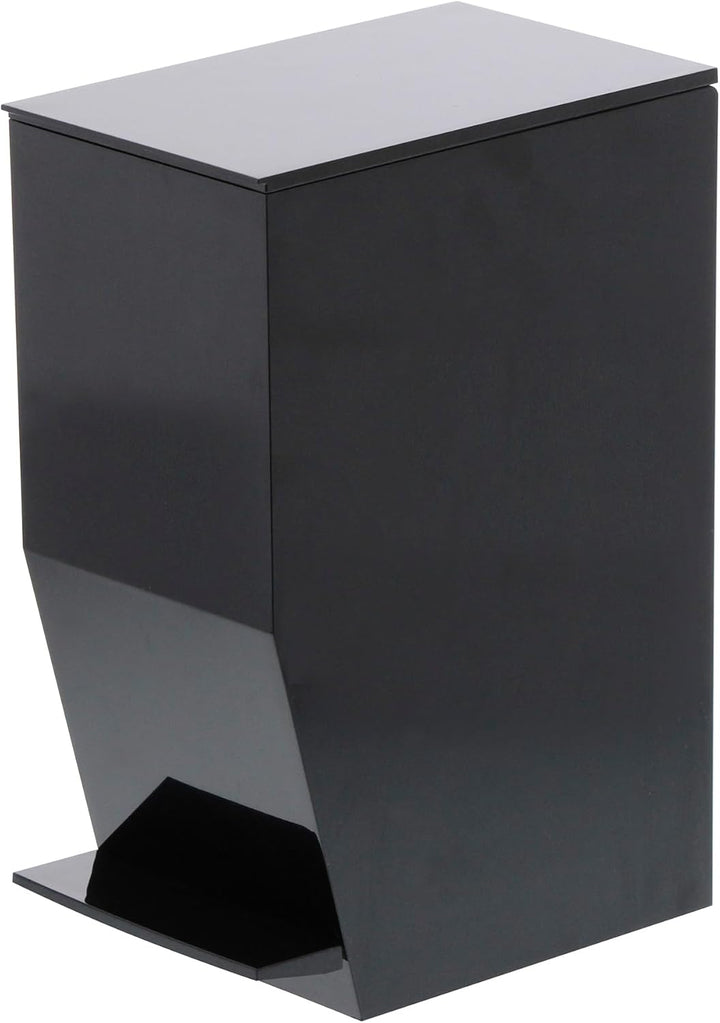 Sanitary pedal bin - Tower - black Schwarz, Schwarz