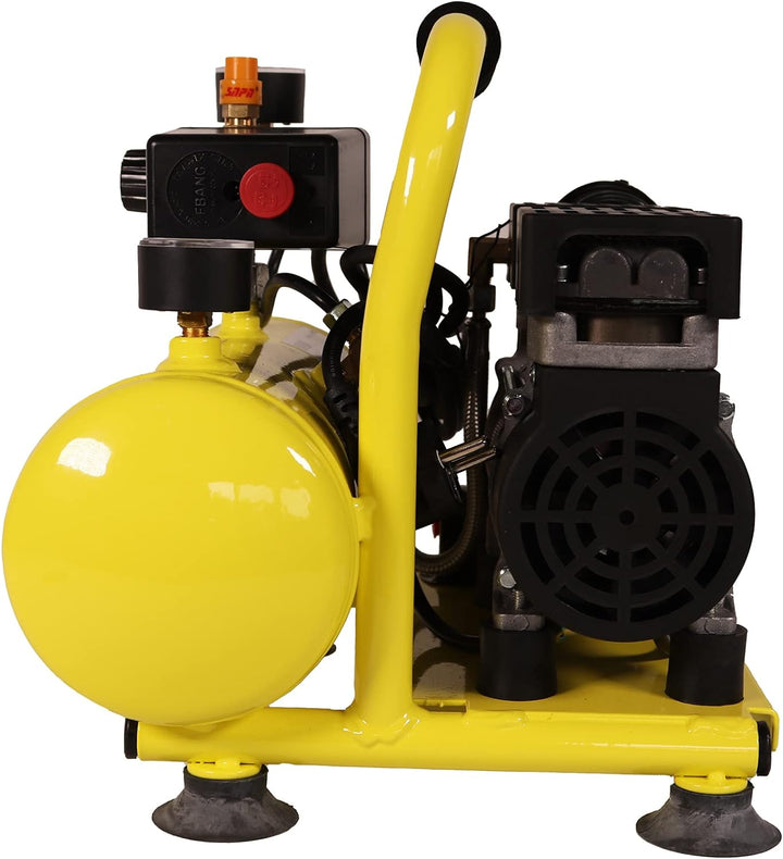 WELDINGER Flüster Kompressor FK 40 compact 275 W Luftabgabe 32 l/min Airbrush ölfrei 5 Jahre Garanti