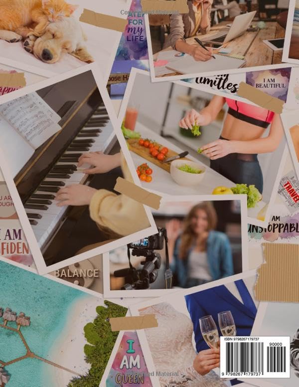 Vision Board Clip Art Book For Women: 500+ Inspirational Pictures, Images, Quotes and Affirmations t