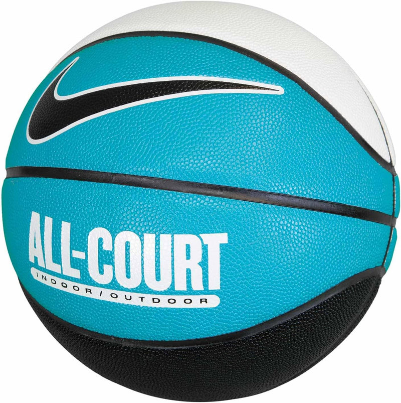 Nike Everyday All Court 8P Basketball Ball 7 white/teal, 7 white/teal
