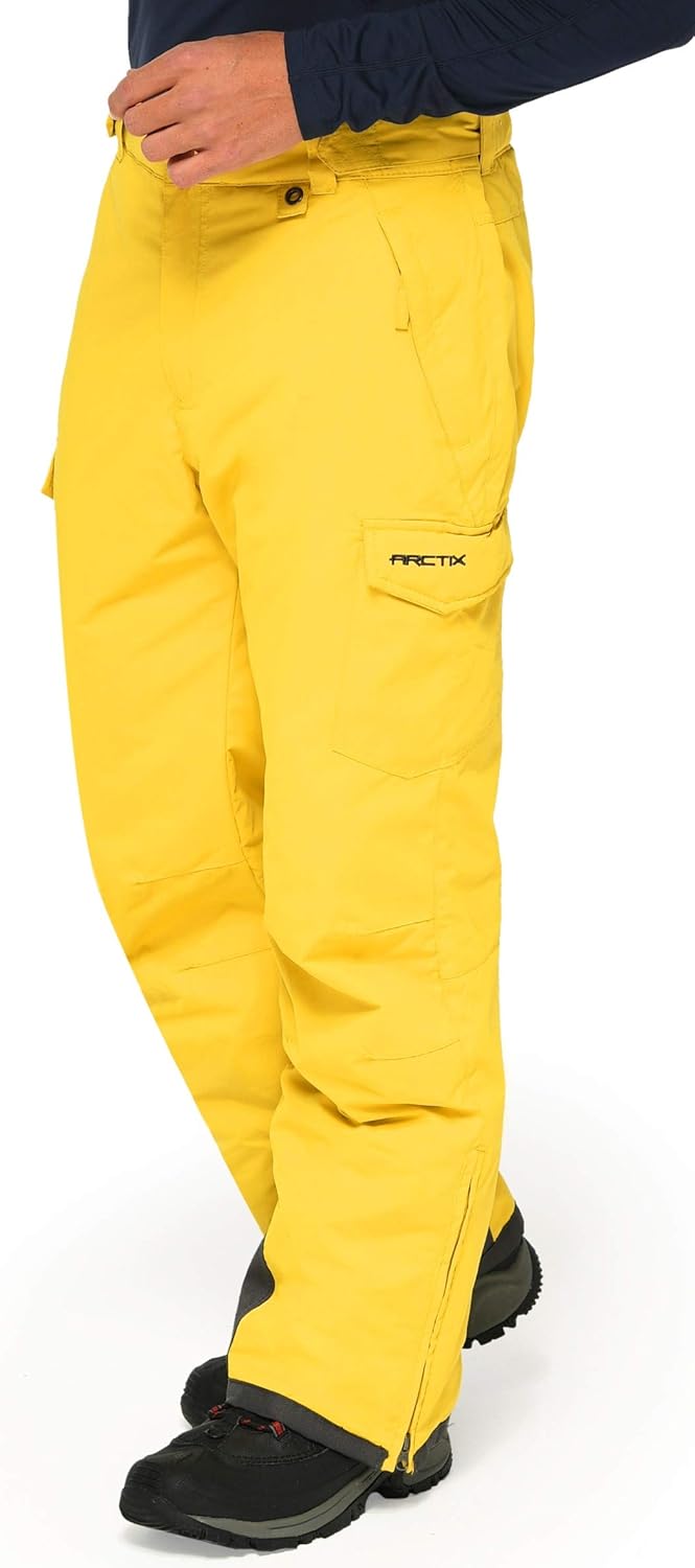 ARCTIX Herren Cargohose für Schneesport Skihose 4X-Large/36" Inseam Bambus Gelb, 4X-Large/36" Inseam