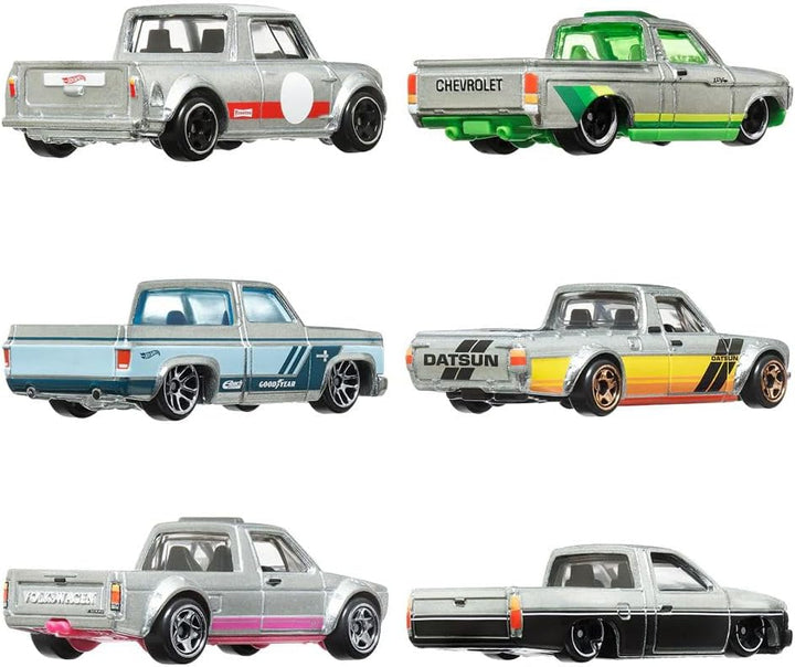 Ride on | Hot Wheels | Zamak Silber HRX57 | Multipack 6 Fahrzeuge