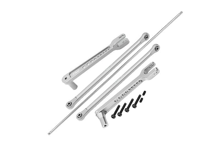 GPM Aluminium 7075 Alloy Rear Anti Swing Rod & Stabilizer Bar for LOSI 1/6 8IGHT-X Super Lasernut 4W