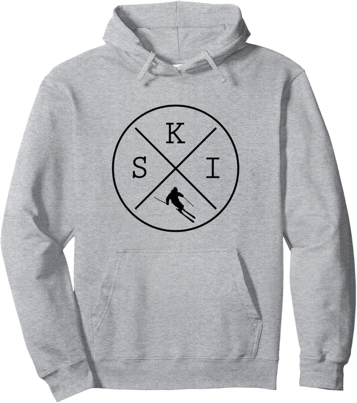 Ski Skifahrer Skiurlaub 2022 Wintersport Frauen Männer Pullover Hoodie