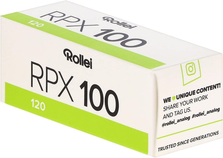 5x Rollei RPX 100 120 Rollfilm